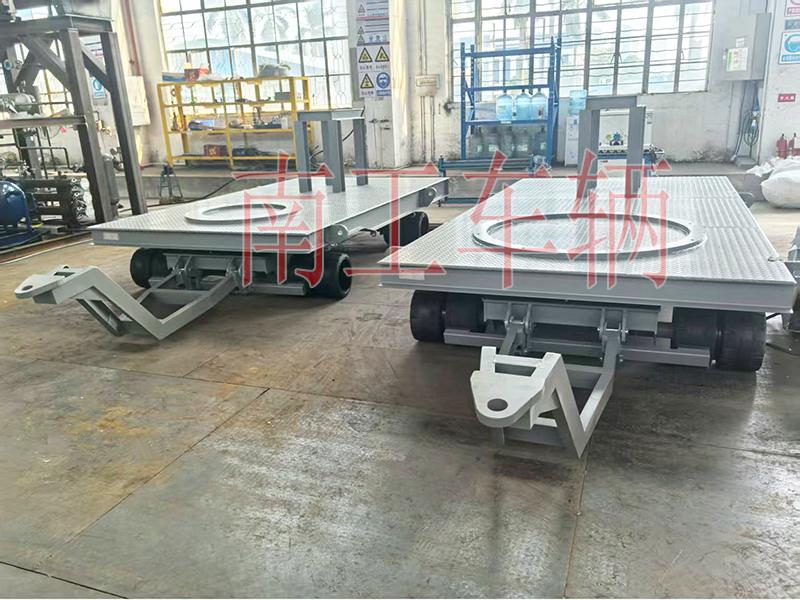 5噸牽引平板拖車 帶上裝架工具拖車